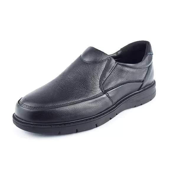 CHAUSSURE CONFORT+ 101-1 NOIR CUIR  .......... 